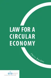 Omslag van Law for a circular economy