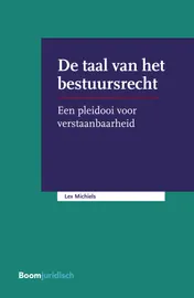 Omslag van De taal van het bestuursrecht