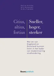 Omslag van Citius, altius, fortius – Sneller, hoger, sterker