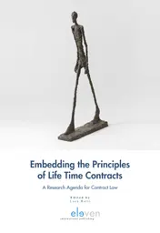 Omslag van Embedding the Principles of Life Time Contracts