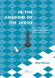 Omslag van In the shadow of the judge