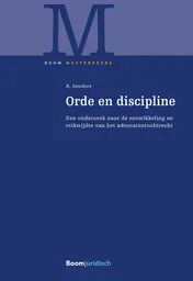Omslag van Orde & Discipline