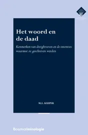 Omslag van Het woord en de daad