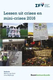 Omslag van Lessen uit crises en mini-crises 2016