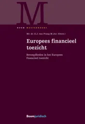 Omslag van Europees financieel toezicht