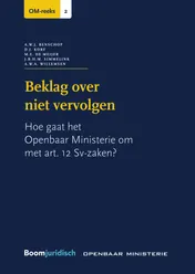 Omslag van Beklag over niet vervolgen