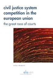 Omslag van Civil Justice System Competition in the European Union