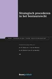Omslag van Strategisch procederen in het bestuursrecht