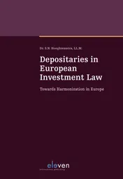 Omslag van Depositaries in European Investment Law
