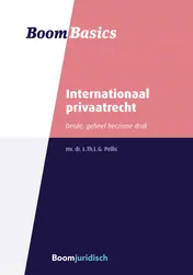 Omslag van Boom Basics Internationaal privaatrecht