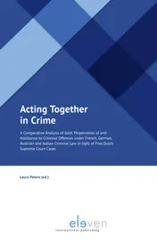 Omslag van Acting Together in Crime