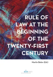 Omslag van Rule of Law at the Beginning of the Twenty-First Century