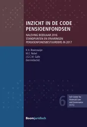 Omslag van Inzicht in de Code Pensioenfondsen