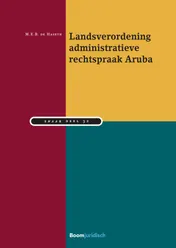 Omslag van Landsverordening administratieve rechtspraak Aruba