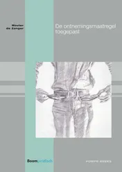 Omslag van De ontnemingsmaatregel toegepast