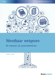 Omslag van Wendbaar wetgeven