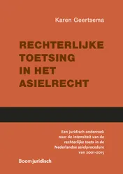Omslag van Rechterlijke toetsing in het asielrecht