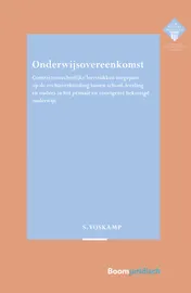 Omslag van Onderwijsovereenkomst