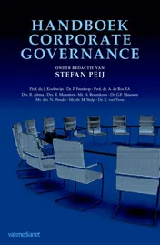 Omslag van Handboek corporate governance