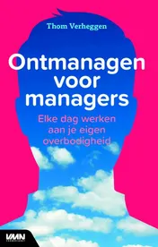 Omslag van Ontmanagen voor managers