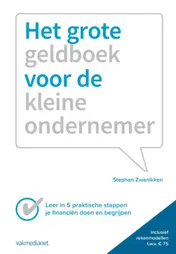 Omslag van Het grote geldboek van de kleine ondernemer