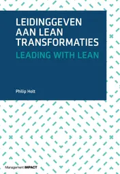 Omslag van Leidinggeven aan lean transformaties