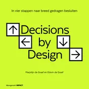 Omslag van Decisions by design