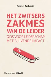 Omslag van Het Zwitsers zakmes van de leider