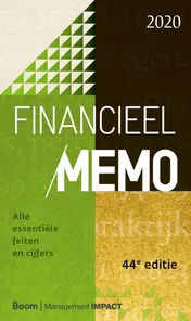 Omslag van Financieel Memo 2020