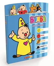 Omslag van Bumba kartonboek met vormtabs-Leer de kleuren