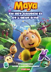 Omslag van Maya : filmstickerboek - Het gouden ei