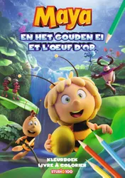 Omslag van Maya : filmkleurboek - Het gouden ei