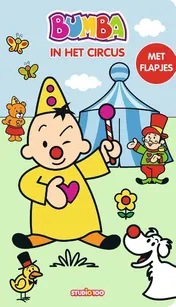 Omslag van Bumba : kartonboek met flapjes (lang) - In het circus