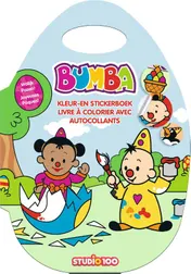 Omslag van Bumba : kleur- en stickerboek - Pasen