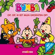 Omslag van Bumba : kartonboek met flapjes - Op, op, ik eet mijn groenten op