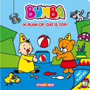 Omslag van Bumba : kartonboek met flapjes - Ik ruim op, dat is top