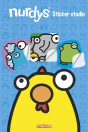 Omslag van Nurdys : stickerboek
