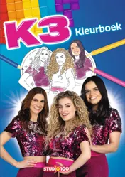 Omslag van K3 : kleurboek - Glitter