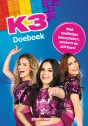 Omslag van K3 : doeboek - Glitter