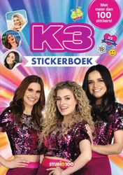 Omslag van K3 : stickerboek - Glitter