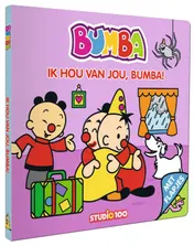 Omslag van Bumba : kartonboek met flapjes - Ik hou van jou, Bumba!