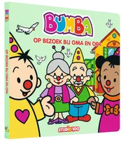Omslag van Bumba : kartonboek - Op bezoek bij oma en opa