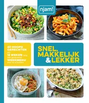Omslag van Njam : Snel, makkelijk en lekker