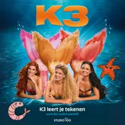 Omslag van K3 leert je tekenen - Zeedieren