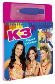 Omslag van K3 Kleuren met water
