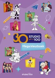 Omslag van mega kleurboek - 30 jaar