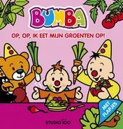 Omslag van Bumba : Kartonboek met flapjes- Op, op, ik eet mijn groenten