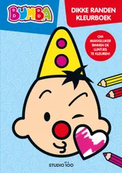 Omslag van Bumba: Kleurboek - Dikke randen kleurboek