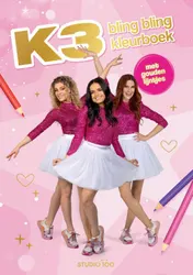 Omslag van K3: Kleurboek - Bling bling kleurboek (FSC MIX 70%)