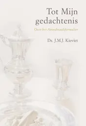 Omslag van Tot mijn gedachtenis